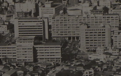 会社概要 昭和時代に撮影された千葉県庁付近（弊社所蔵写真）